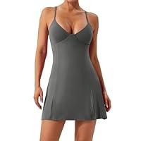 Algopix Similar Product 2 - Womens Tennis Dress with Built in