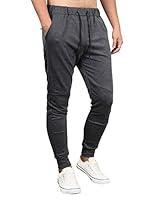 Algopix Similar Product 20 - KUULEE Mens Gym Workout Jogger Pants