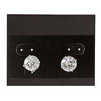 Algopix Similar Product 11 - Horizontal Black Velour Earring Cards 