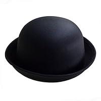 Algopix Similar Product 17 - Queena Women Wool Felt Bowler Hat Derby