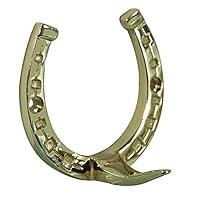Algopix Similar Product 1 - Intrepid International Brass Horseshoe