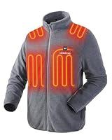 Algopix Similar Product 5 - Venustas Mens Heated Jacket Fleece