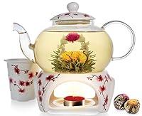 Algopix Similar Product 15 - Teabloom Petite Cherry Blossom Teapot 