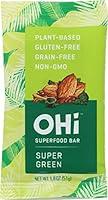 Algopix Similar Product 10 - OHi, Super Green Superfood bar, 1.8 oz