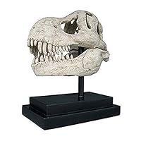 Algopix Similar Product 2 - Design Toscano TRex Dinosaur Skull