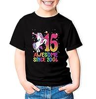 Algopix Similar Product 13 - Awesome Unicorn Birthday 15th Years