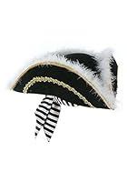 Algopix Similar Product 11 - Kids Captain Meyer Pirate Hat - ST Black