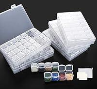Algopix Similar Product 9 - ilauke 5 Pack 28 Slots Diamond Painting
