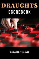 Algopix Similar Product 14 - Draughts Scorebook  120 Game Checkers