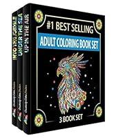 Algopix Similar Product 19 - Adult Coloring Books SetThree Books