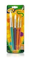 Algopix Similar Product 13 - Crayola Paint Brushes 4ct
