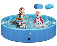 Algopix Similar Product 5 - Pecute Dog Pool Foldable 63 x 12