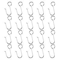 Algopix Similar Product 2 - KXLife Metal Curtain Track Hooks