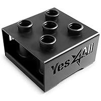 Algopix Similar Product 10 - Yes4All Barbell Holder 5 Bars Vertical