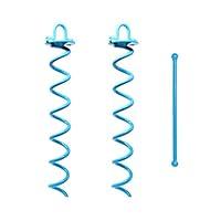 Algopix Similar Product 15 - Spiral Ground Anchor 16 Inches 2Pack