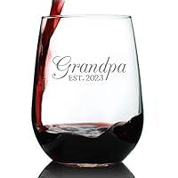 Algopix Similar Product 6 - Grandpa Est 2023  New Grandfather