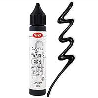 Algopix Similar Product 17 - Viva Decor Candle Wax Pen Black 095