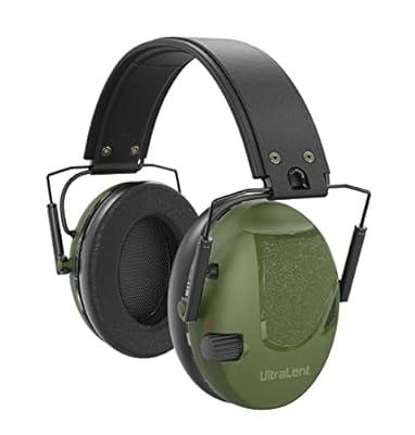 Noise Reduction Safety Ear Muffs, Hearing Protection Earmuffs, NRR 28dB  Noise Sound Protection Headphones for Shooting Gun Range Mowing  Construction