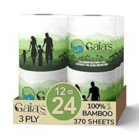 Algopix Similar Product 7 - Gaias Premium and Soft Organic Bamboo