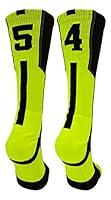 Algopix Similar Product 10 - Player Id BlackElectric Green Number