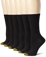 Algopix Similar Product 8 - Gold Toe Womens Casual Ribbed Crew
