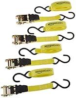 Algopix Similar Product 1 - AmazonBasics Ratchet Strap - Pack of 4
