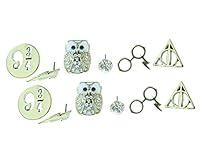 Algopix Similar Product 17 - Warner Bros Earrings Harry Potter