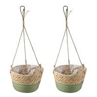 Algopix Similar Product 15 - MY MIRONEY 2PCS Hanging Planter Basket