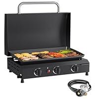 Algopix Similar Product 4 - SKOK 3 Burners Gas Griddle with