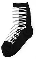 Algopix Similar Product 14 - Foot Traffic Cute  Quirky Piano Socks