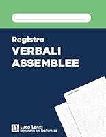 Algopix Similar Product 6 - Registro Verbali Assemblee 106 pagine