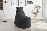 Algopix Similar Product 7 - Large Linen Fabric Living Room Bean Bag