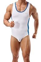 Algopix Similar Product 4 - Mens Fitness Sports Jumpsuits Swimsuit