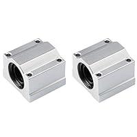 Algopix Similar Product 19 - uxcell SCS20UU Linear Ball Bearing