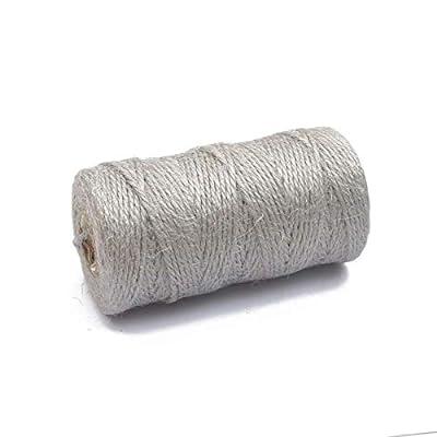 Perkhomy 1100 Feet Jute Twine String 2Mm Natural Thin Twine for Crafts  Gardening