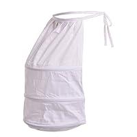 Algopix Similar Product 12 - BLESSUME Victorian Dress Bustle White