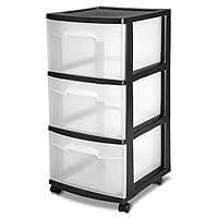 Algopix Similar Product 20 - Sterilite 3Drawer Storage Cart with