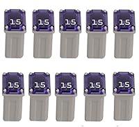 Algopix Similar Product 20 - 10 Pack Micro Cartridge Fuses 15 amp