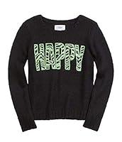 Algopix Similar Product 13 - Justice Girls Happy Knit Sweater
