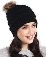 Algopix Similar Product 11 - Pom Pom Beanie Winter Hat For Women 
