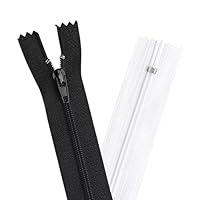 Algopix Similar Product 8 - YAKA 60pcs 9 Inch Black  White Nylon