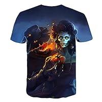 Algopix Similar Product 9 - YingeFun Mens Casual Tops Halloween
