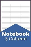 Algopix Similar Product 18 - 3 Column Notebook Blank Notebook White