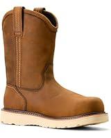 Algopix Similar Product 18 - Ariat Mens Rebar Wedge PullOn