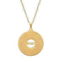 Algopix Similar Product 7 - 18K Gold Plated Stainless Steel Padre