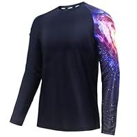 Algopix Similar Product 6 - USKOY Mens Rash Guard Swim Shirts Sun