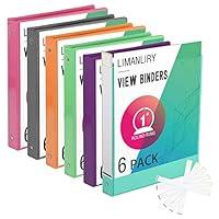 Algopix Similar Product 19 - 3 Ring Binders1 Inch Round Rings with