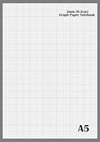 Algopix Similar Product 17 - A5 Graph Paper 2mm 02cm 21020 mm