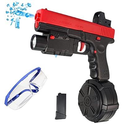  Electric Gel Ball Blaster Toy- Splatter Gel Ball Blaster with  Goggles, Automatic and Manual Gel Splat Blasters Shooting Toy : Toys & Games