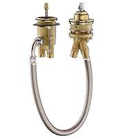 Algopix Similar Product 7 - hansgrohe Basic Set for 2hole